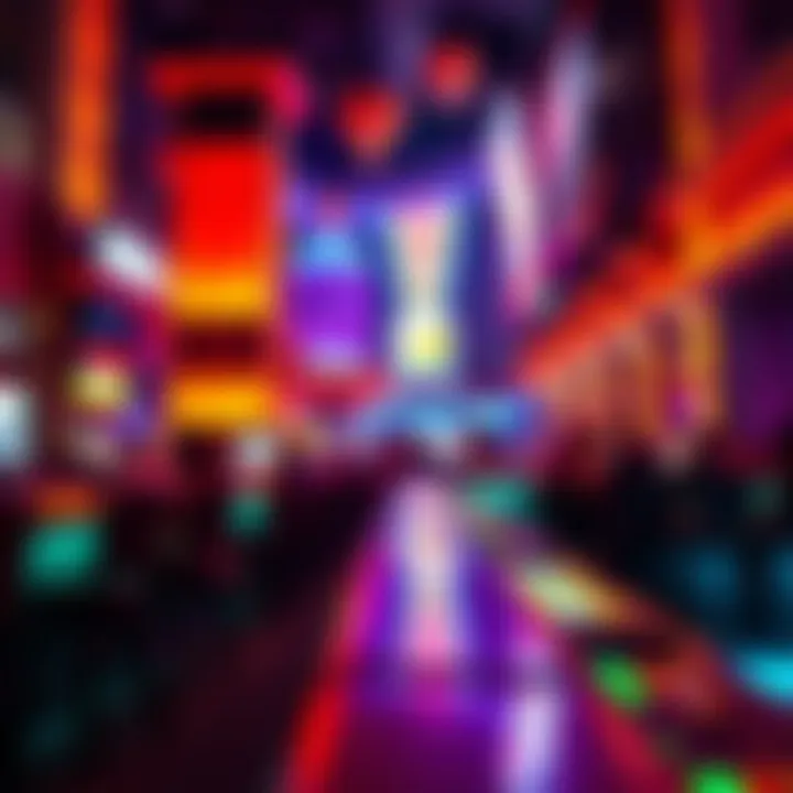 Vibrant Nightlife Scene Vibrant nightlife scene at The Water Club Atlantic City