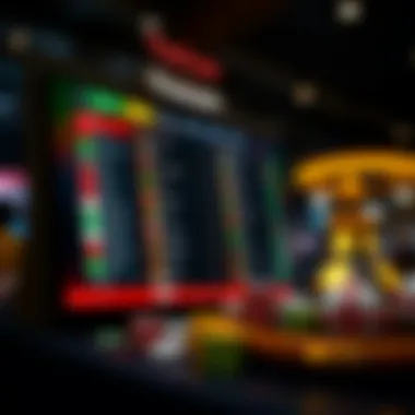 Visual representation of TheScore Sportsbook interface showcasing betting options