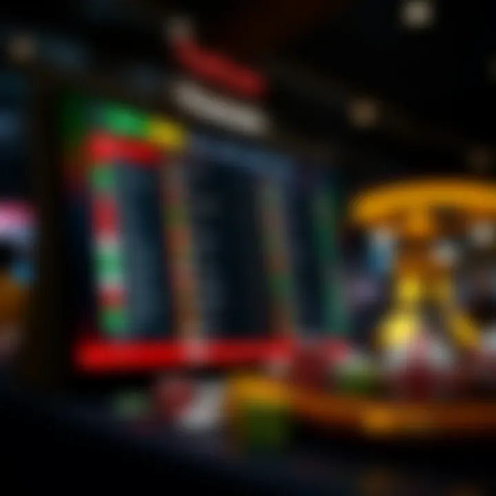 Visual representation of TheScore Sportsbook interface showcasing betting options