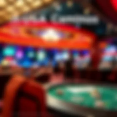 Legal Framework of USA Casinos An infographic highlighting the legal landscape of online casinos in the USA