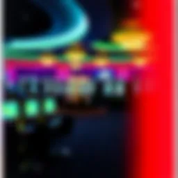 A vibrant gaming room showcasing various casino games