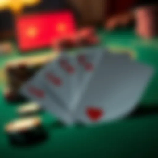 Diverse Blackjack Variants Deck of cards featuring blackjack variants