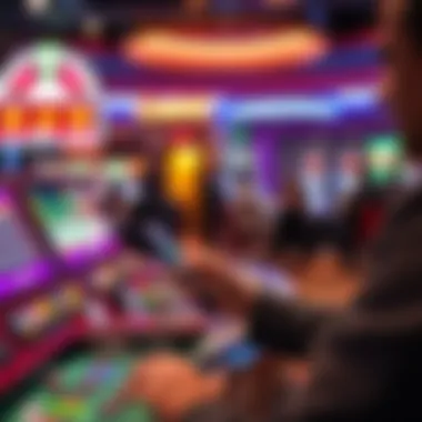 User navigating through the features of the Yahoo Sports Betting App