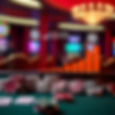 An infographic illustrating GGPoker's growth statistics in the US online poker market