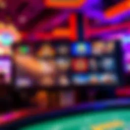 A vibrant depiction of GGPoker's user interface showcasing various games