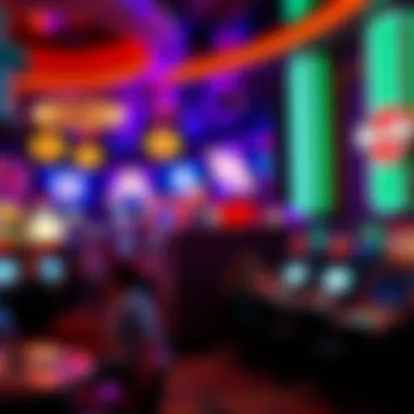 Vibrant entertainment venue featuring live music and performances