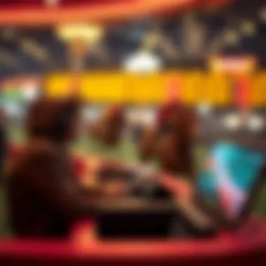 The impact of technology on horse betting, featuring mobile applications