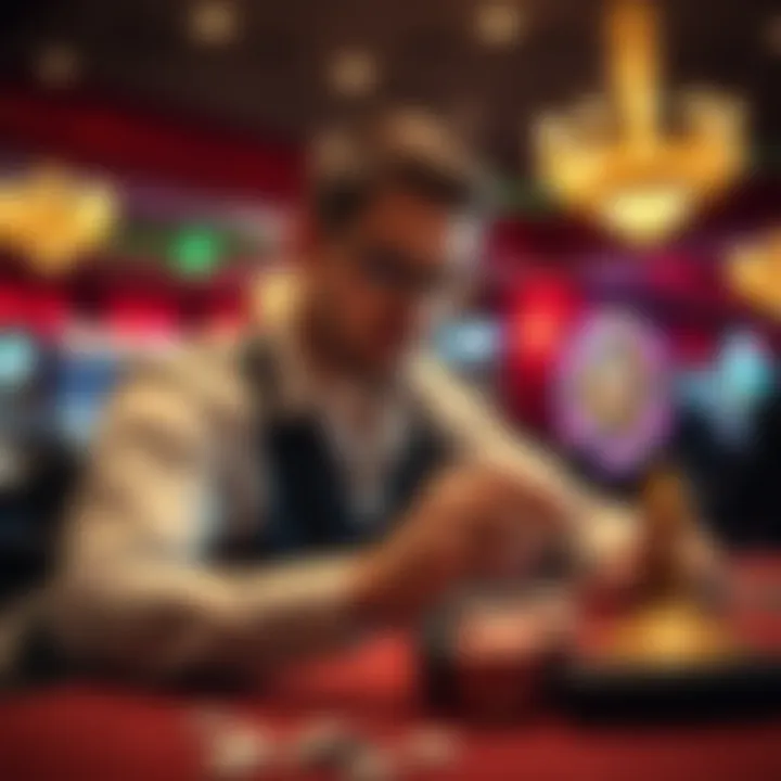 Strategic Analysis of Free Spin Opportunities A strategic player analyzing various free spin options.