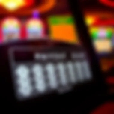 Graph showing payout odds in Keno.