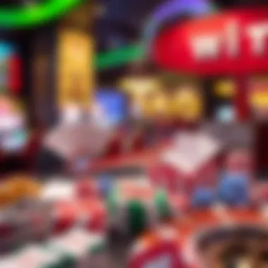 Diverse Casino Game Genres on iOS A visually engaging representation of various casino game genres