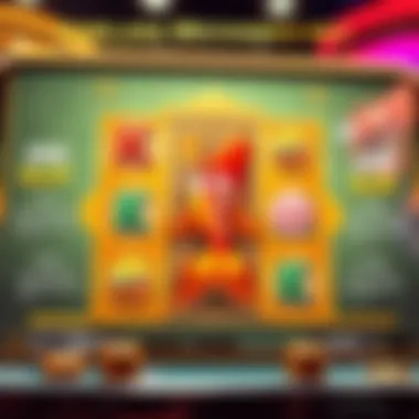 Conceptual diagram illustrating the mechanics of Koi slot gameplay