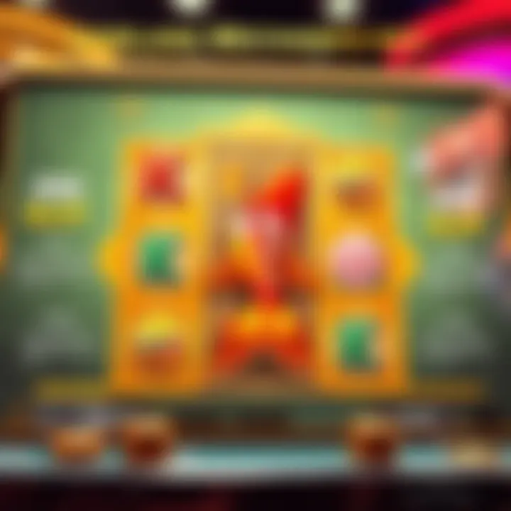 Conceptual diagram illustrating the mechanics of Koi slot gameplay