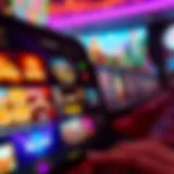 User interface of the LeoVegas app showcasing various games