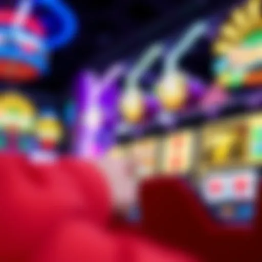 User interface of the Lightning Slots app showcasing vibrant graphics