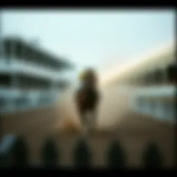 Historic racetrack in Massachusetts showcasing horse racing