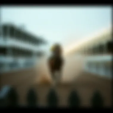 Historic Racetrack in Massachusetts Historic racetrack in Massachusetts showcasing horse racing