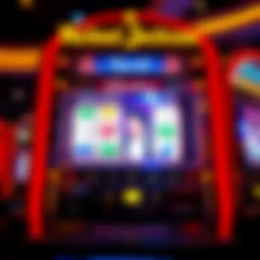 Slot machine featuring Michael Jackson theme with vibrant graphics