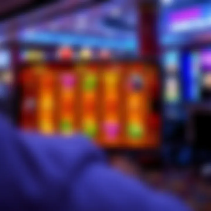 An engaging user interface of a mobile slot game highlighting user experience