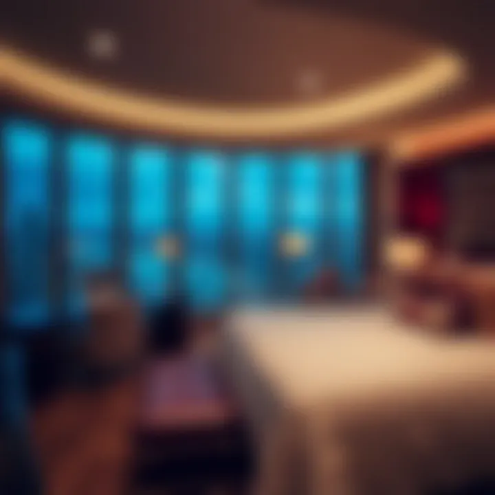 Luxury Suite Experience Luxury suite at Mohegan Sun Casino with breathtaking views