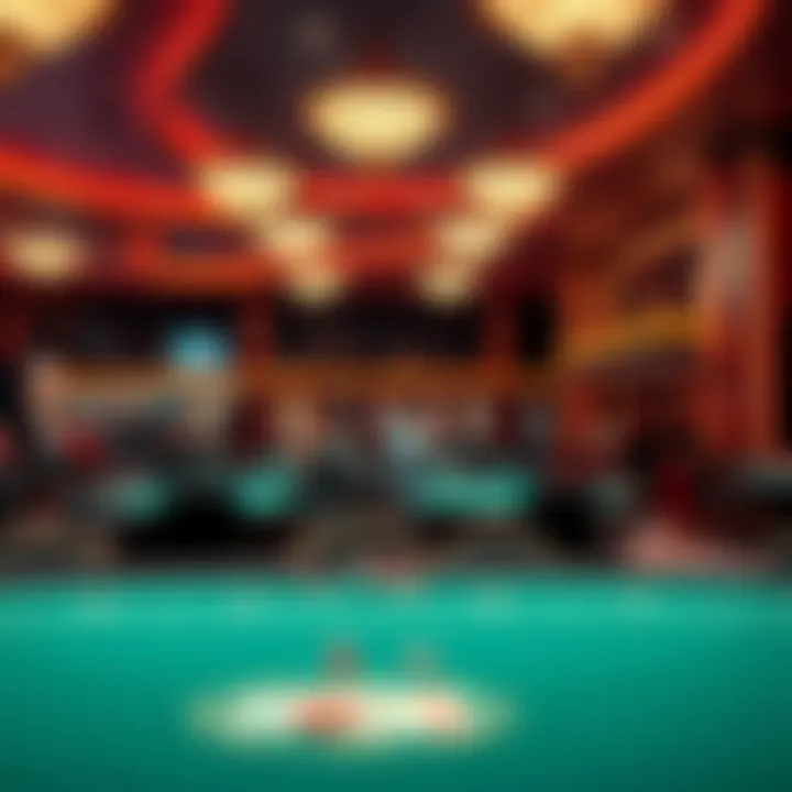 Overview of the Casino's Vibrant Environment Overview of the Motor City Casino highlighting its bustling environment
