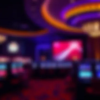 Entertainment venue within the casino hosting live performances