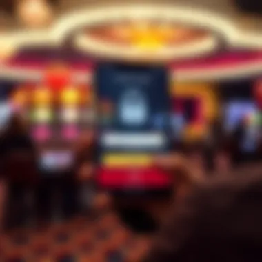 Illustration of secure login measures for mobile access Secure login process depicted