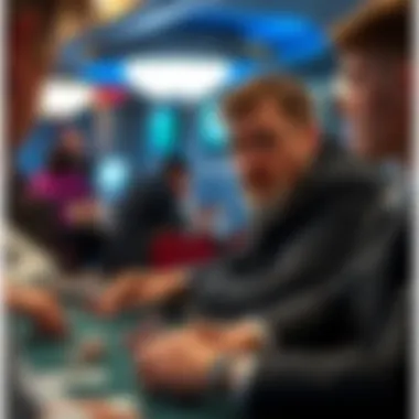 Understanding Non-Verbal Communication in Poker Close-up of non-verbal cues among poker players