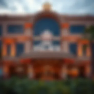 Architectural Elegance of Og Palace Casino Exterior view of Og Palace Casino showcasing its stunning architecture