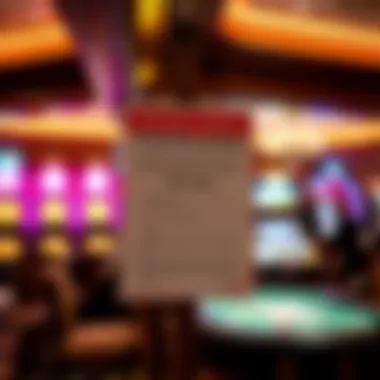 Promoting Responsible Gambling at Og Palace Casino Responsible gambling information displayed at Og Palace Casino