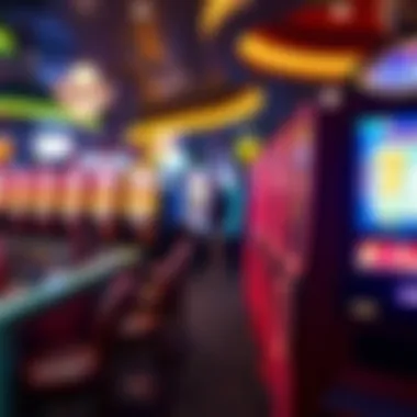 A conceptual image illustrating the psychological factors influencing player engagement in gambling.