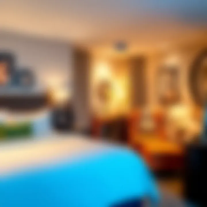 Cozy budget-friendly room with stylish decor