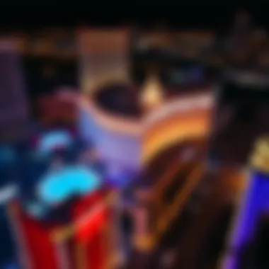 Aerial Perspective of the Cosmopolitan on the Las Vegas Strip Aerial view of the Cosmopolitan and its surroundings in the Las Vegas Strip