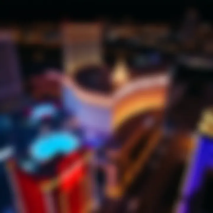 Aerial Perspective of the Cosmopolitan on the Las Vegas Strip Aerial view of the Cosmopolitan and its surroundings in the Las Vegas Strip