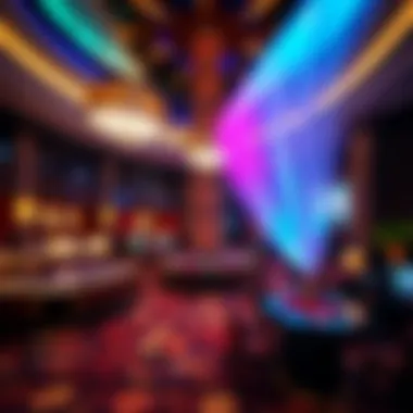 Luxurious Interiors of the Cosmopolitan Interior shot highlighting the luxurious amenities and design