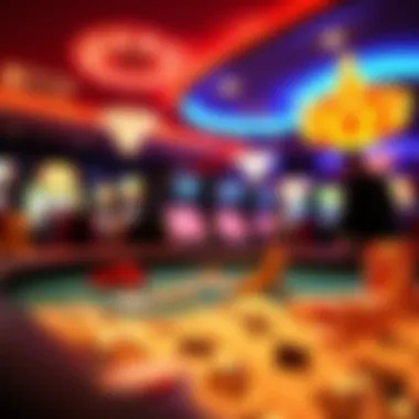 Visual representation of real money gaming strategies for House of Fun