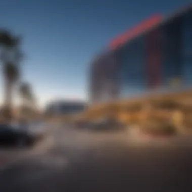 Accessible parking facilities at Resorts World Las Vegas