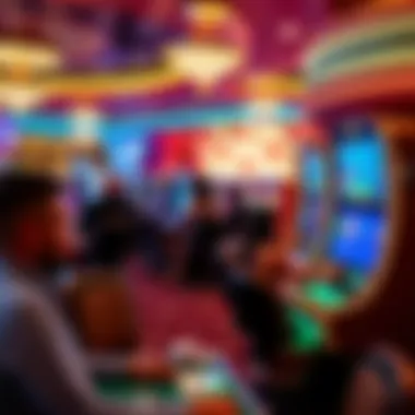 Diverse gaming options at the casino