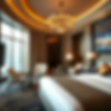 Luxurious suite at Resorts World Las Vegas