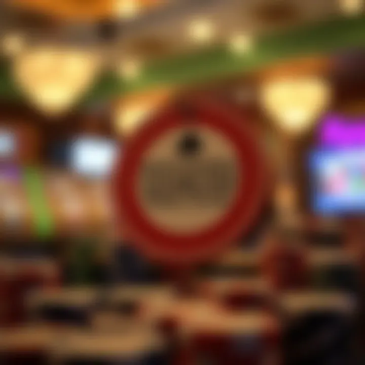 A responsible gambling symbol with tips