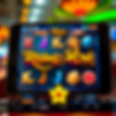 Visual representation of the Rising Koi Slot App interface showcasing vibrant graphics