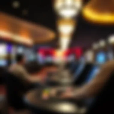 Emphasizing Responsible Gambling at Santa Fe Casino A serene setting symbolizing responsible gambling practices