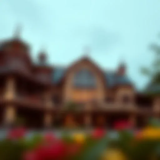 Exterior view of Saratoga Casino showcasing its architectural design