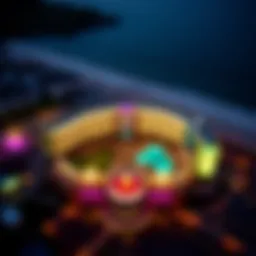 Aerial view of South Beach Casino and Resort showcasing its grandeur