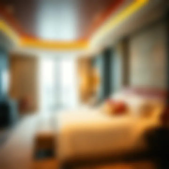 Luxurious Suite at South Beach Casino and Resort Luxurious guest suite at South Beach Casino and Resort