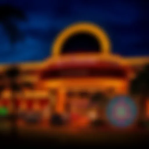 Exterior view of a luxury casino in Southwest Florida