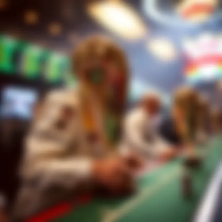 Illustration of strategic betting techniques for championships