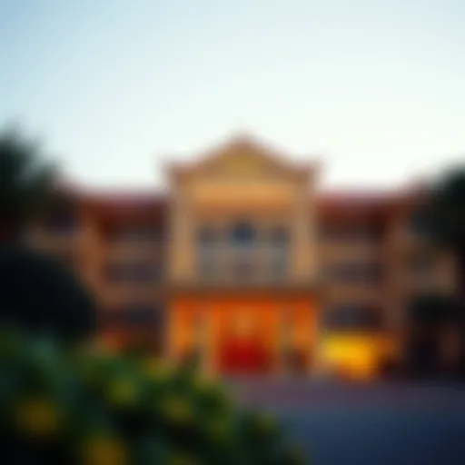 Tachi Palace Architectural Marvel The grand exterior of Tachi Palace showcasing its architectural beauty