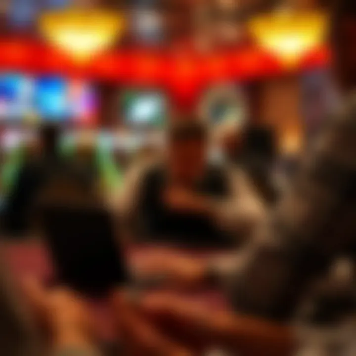 Illustration of technology impacting online poker community interaction