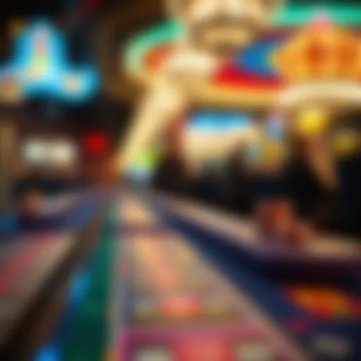 A captivating visual representation of online casino games