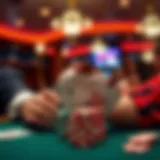 Strategic positioning for Ace-King in Texas Hold'em